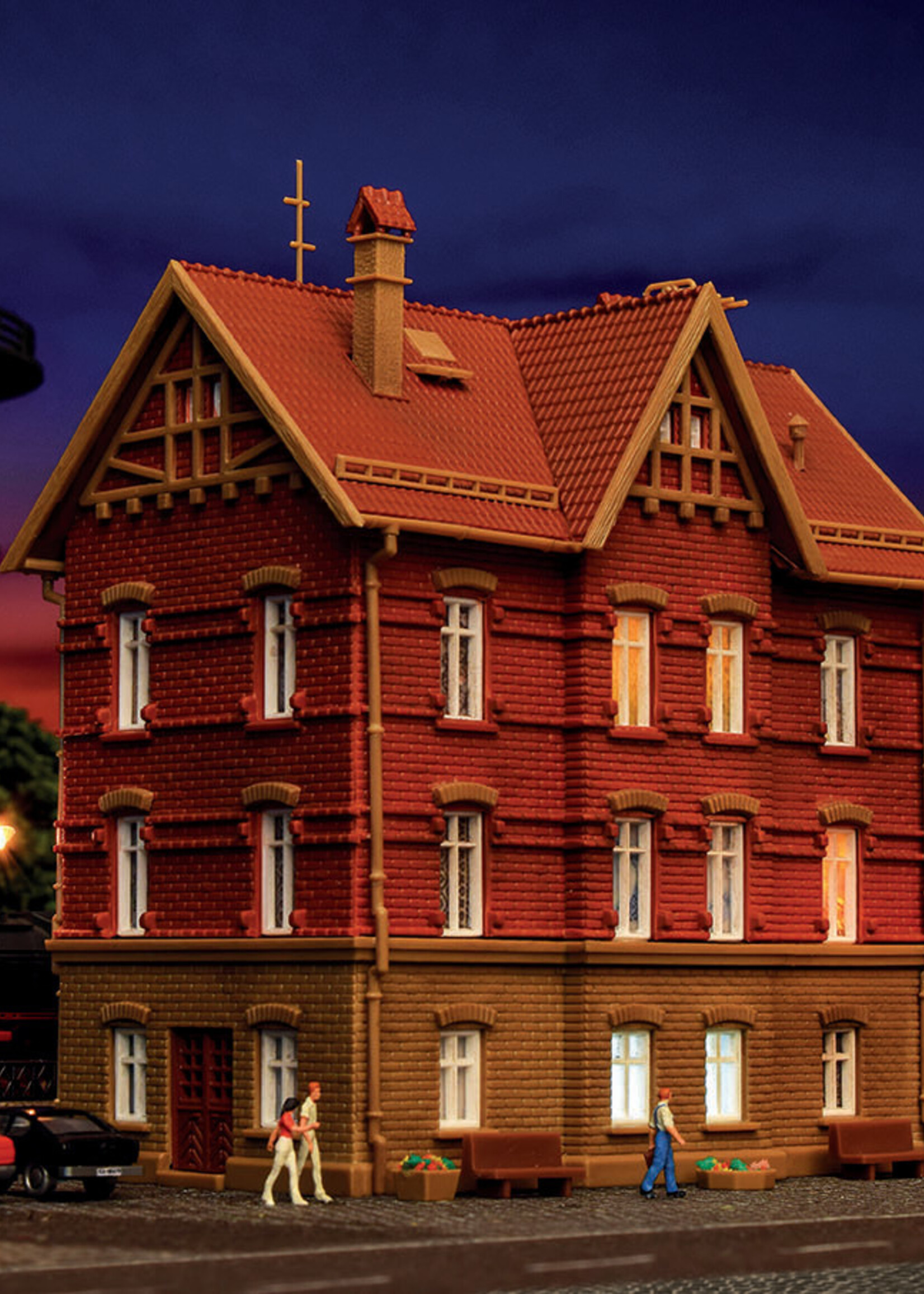 VOLLMER 47640 N EISENBAHNER-WOHNHAUS BS