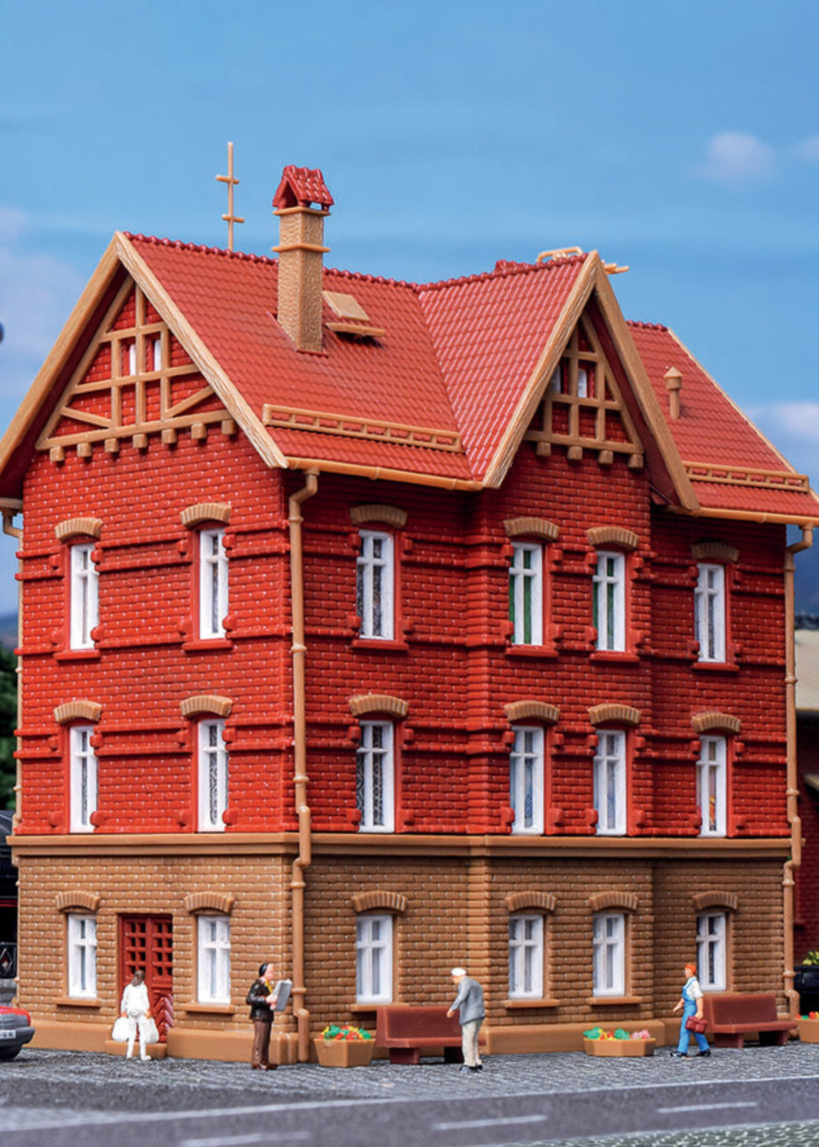 VOLLMER 47640 N EISENBAHNER-WOHNHAUS BS