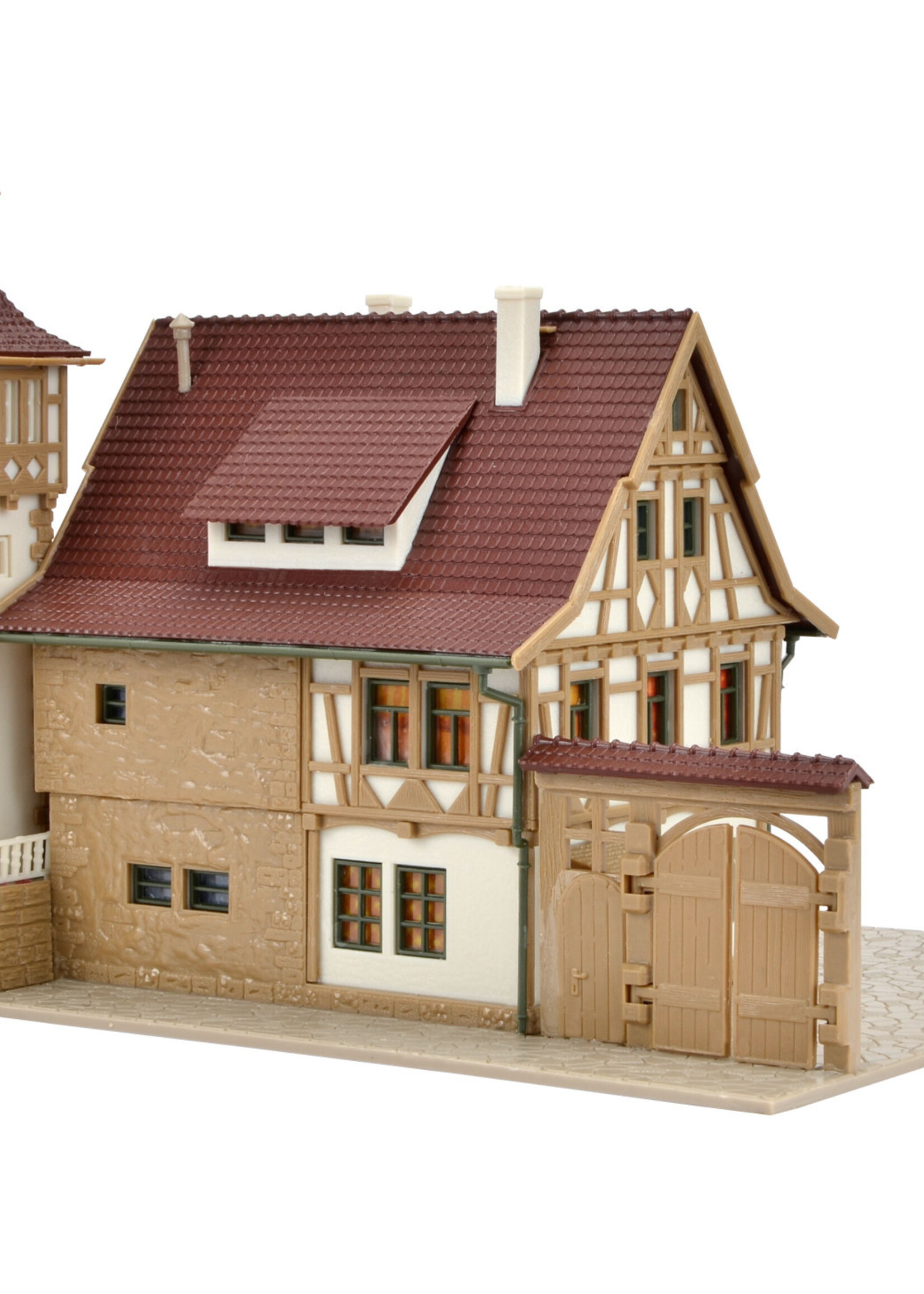 VOLLMER VOLLMER 47689 N Getränkehandlung mit LED-Beleuchtung,Funktionsbausatz