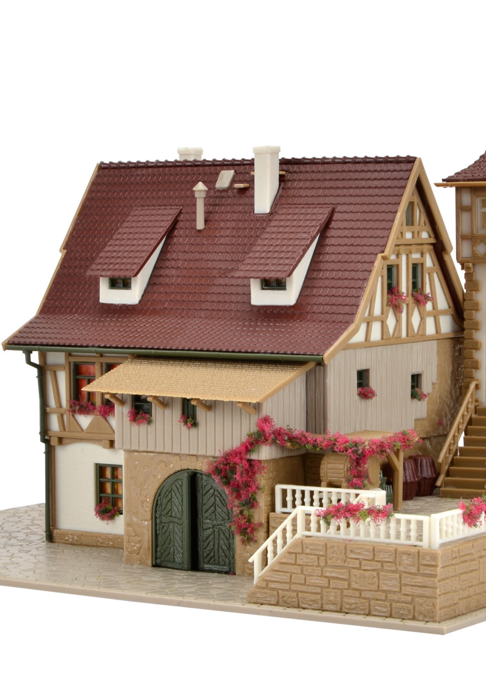 VOLLMER VOLLMER 47689 N Getränkehandlung mit LED-Beleuchtung,Funktionsbausatz