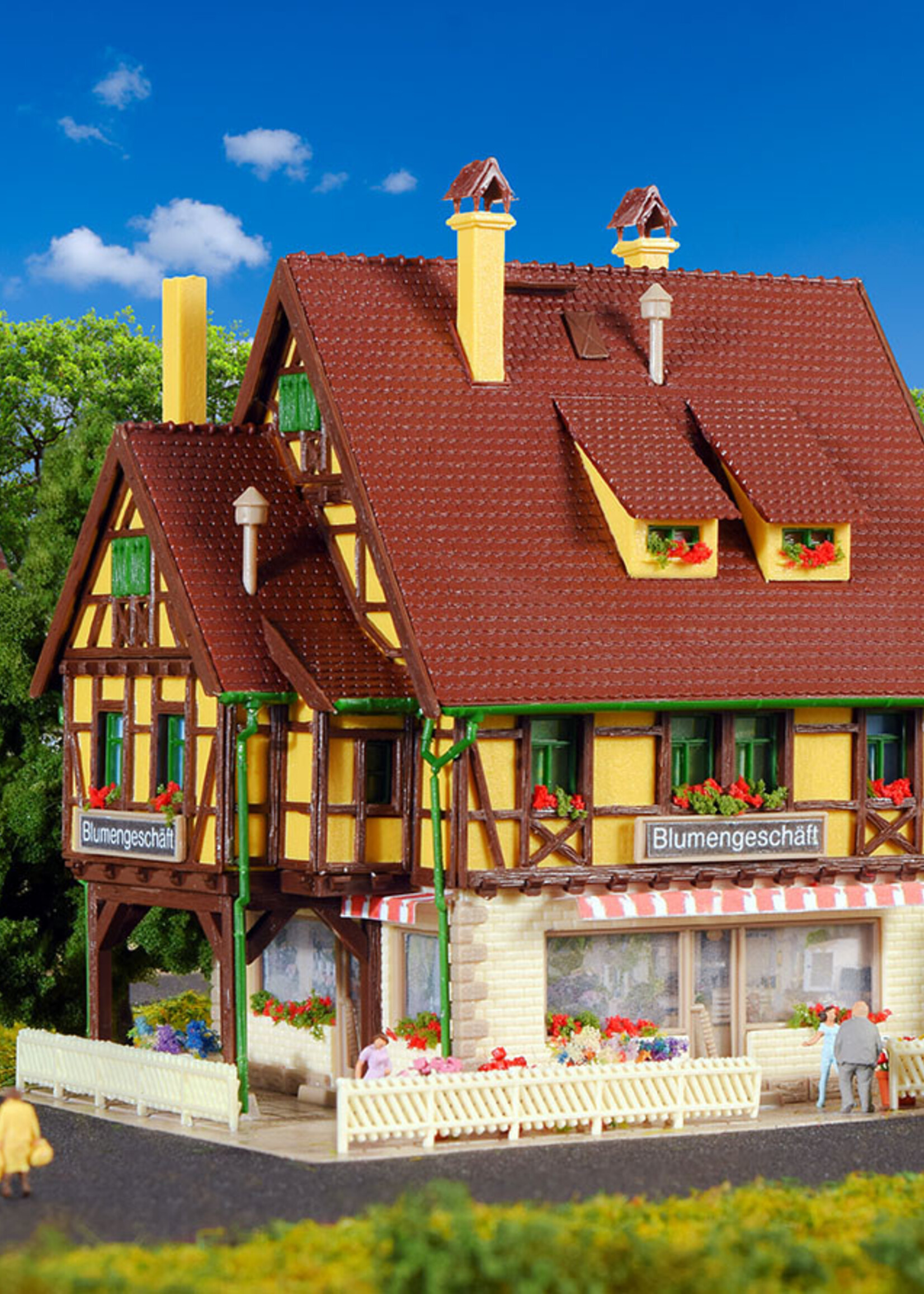 VOLLMER 47692 N Blumengeschäft mit Innenein