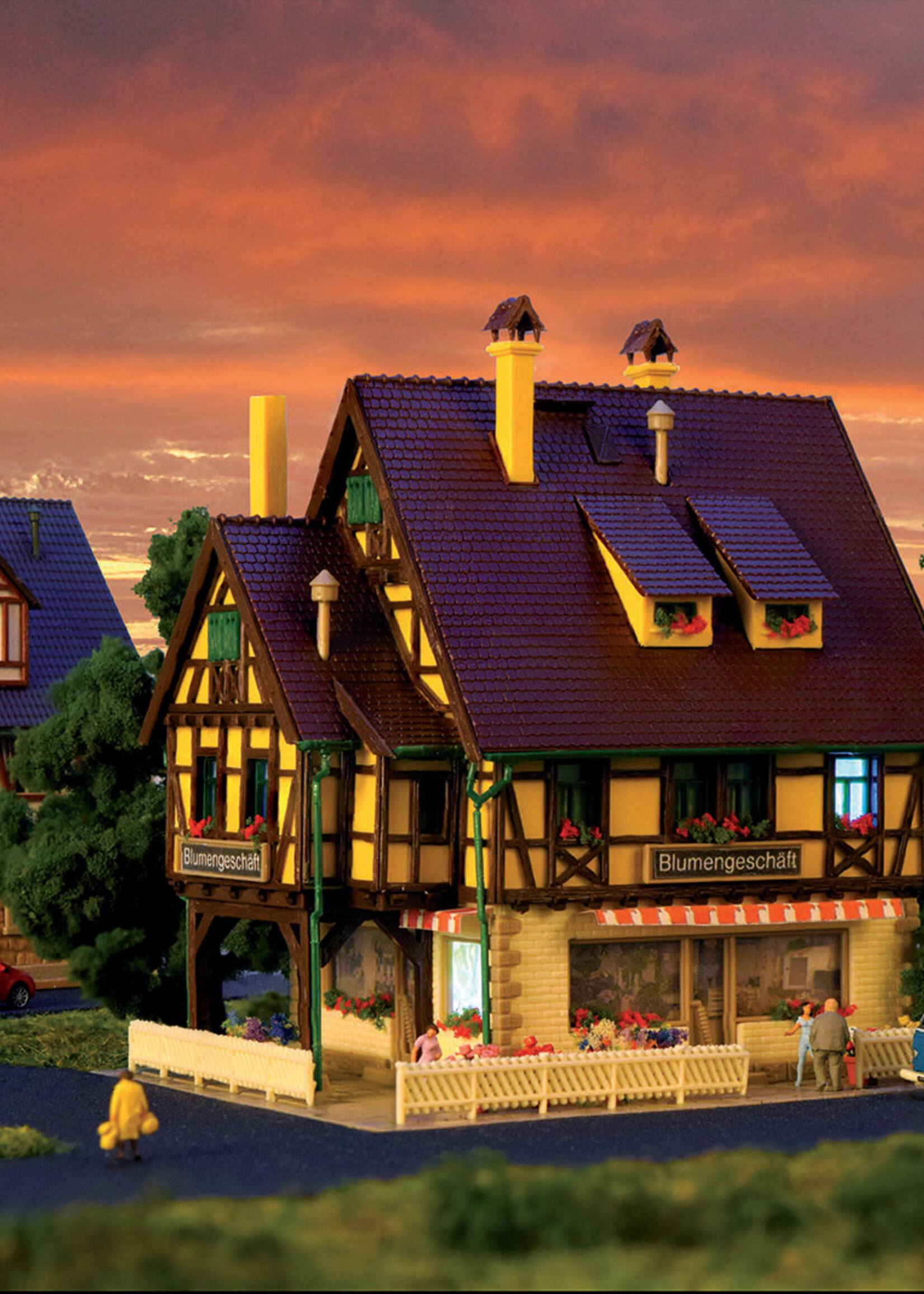 VOLLMER 47692 N Blumengeschäft mit Innenein