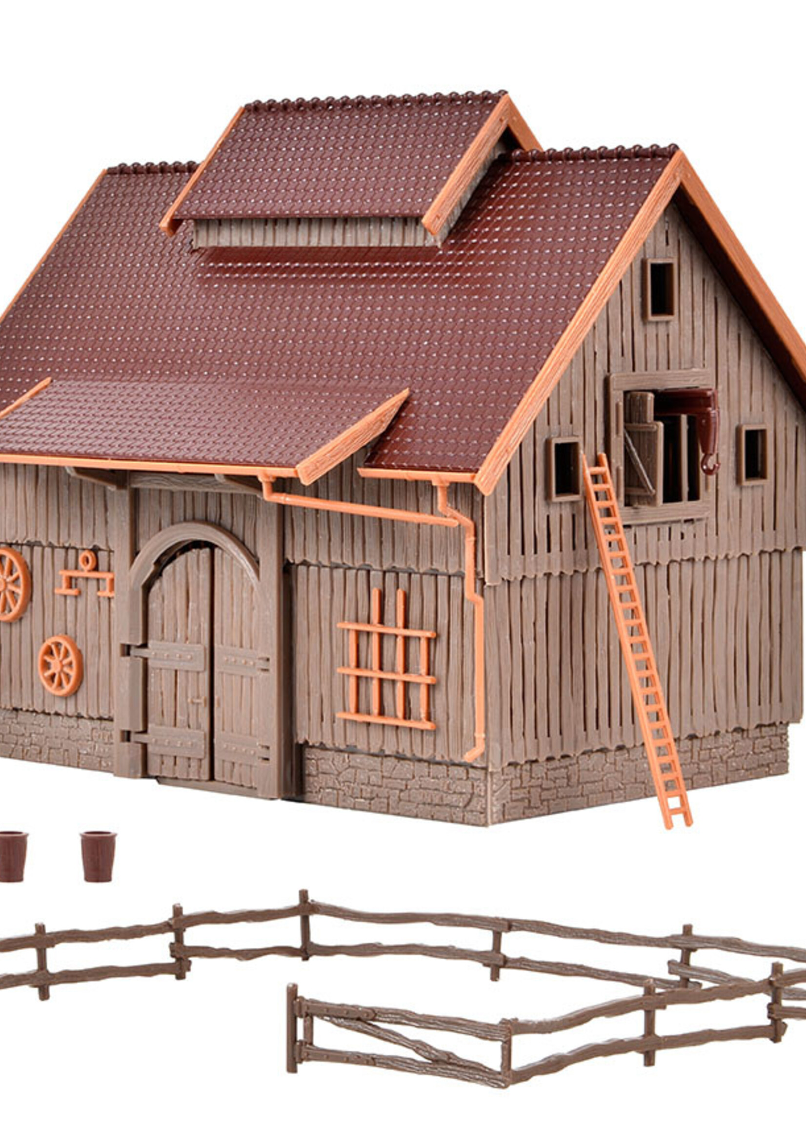 VOLLMER VOLLMER 47722 N Pferdestall mit Pferden