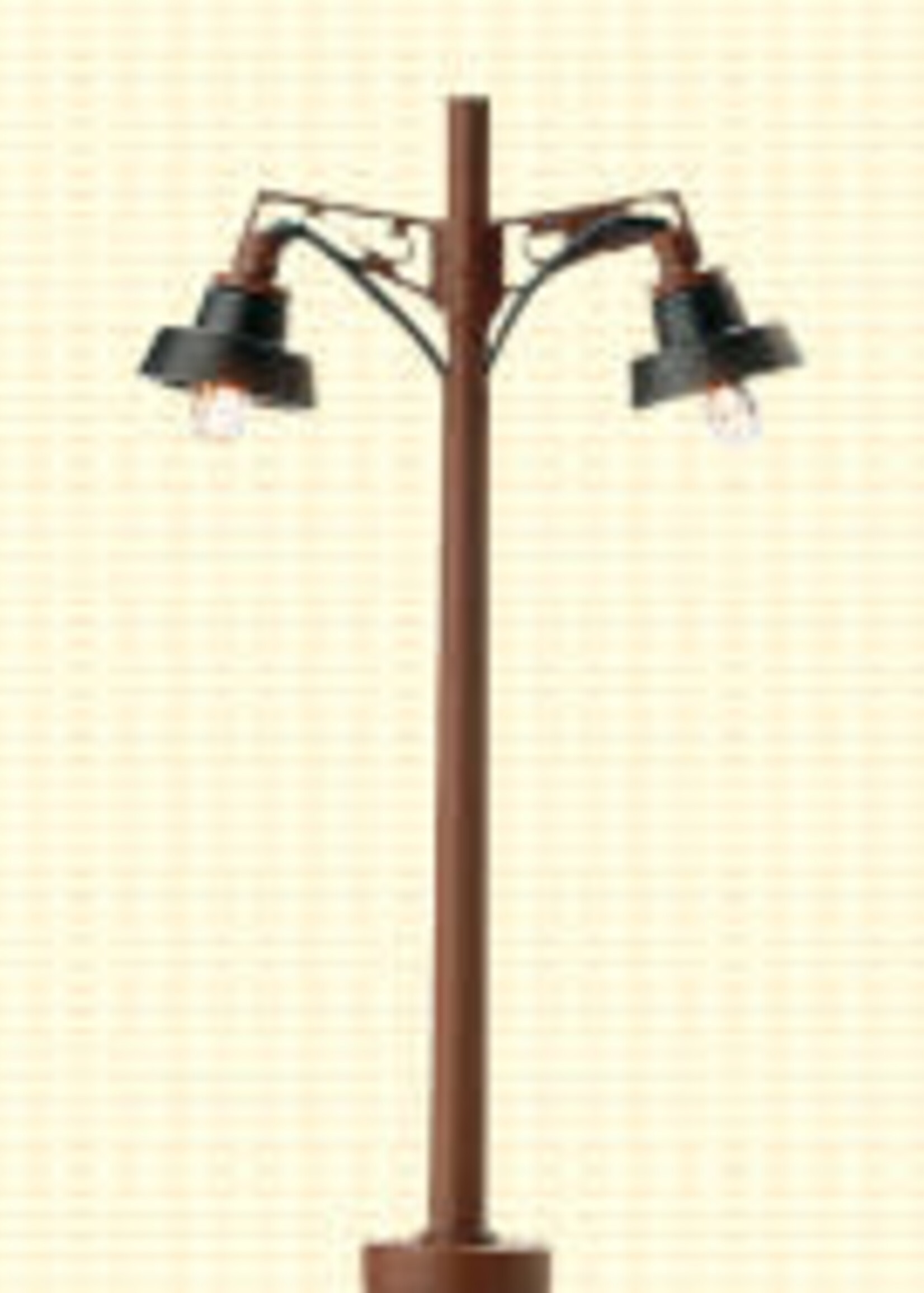 BRAWA BRAWA 4611 N Holzmastleuchte. 2-armig