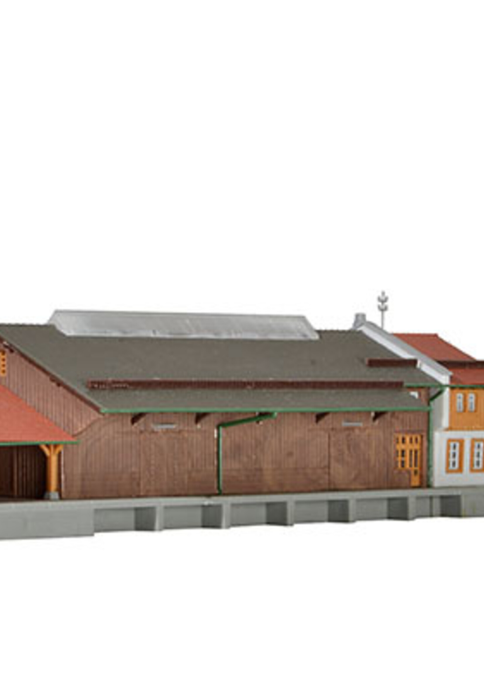 KIBRI 36606 Z GUTERHALLE+UBERLADEKRAN