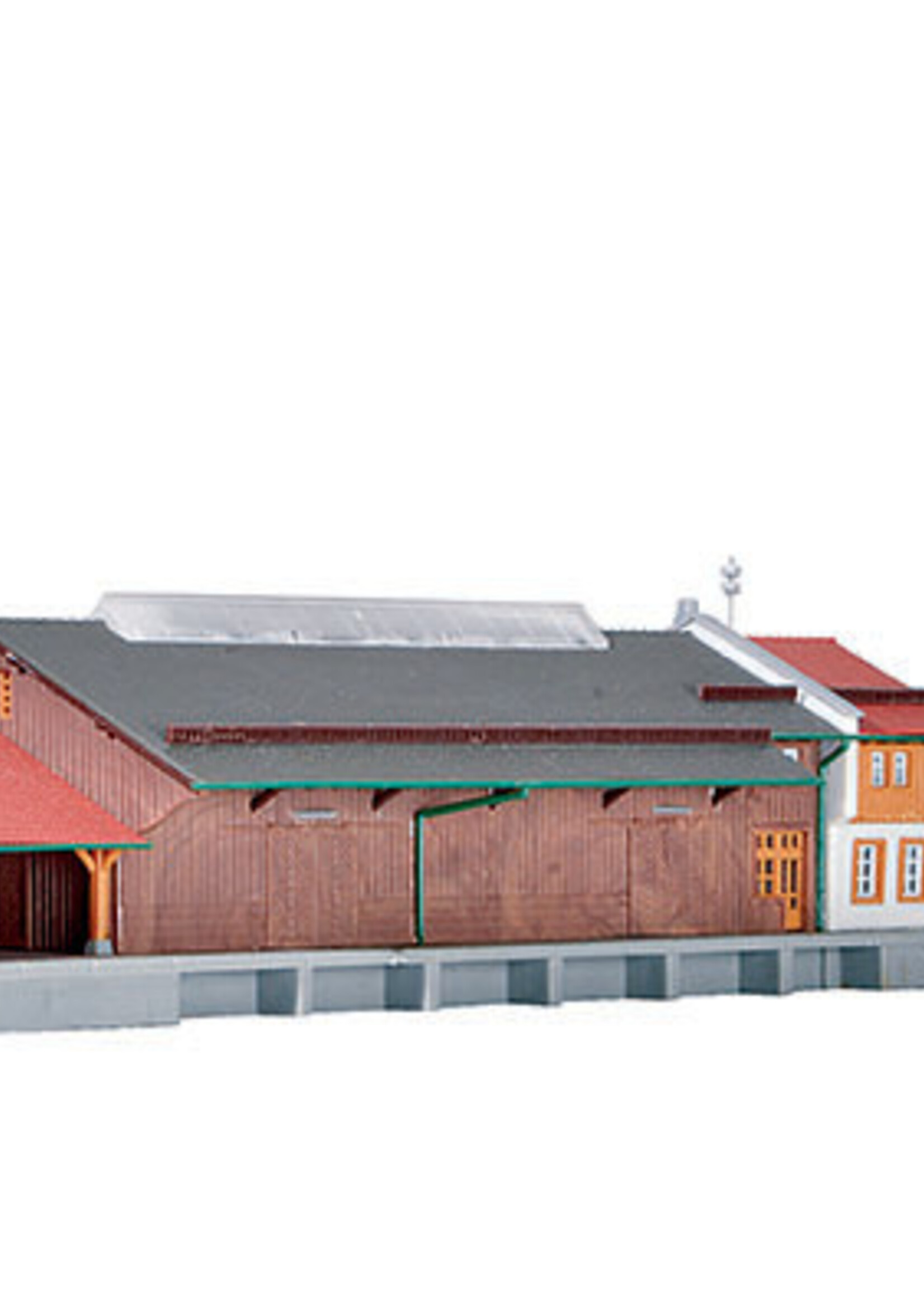 KIBRI 36606 Z GUTERHALLE+UBERLADEKRAN