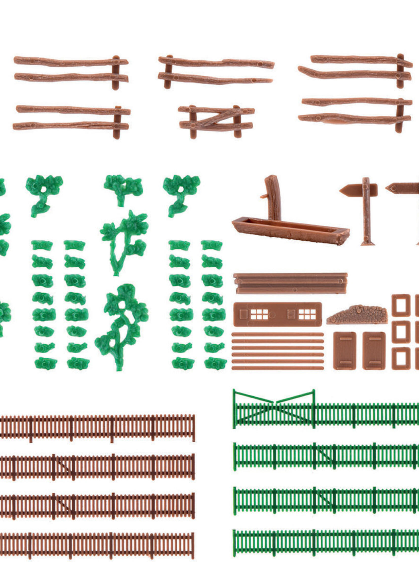 KIBRI 36692 Z DEKO-SET RUND UMS HAUS