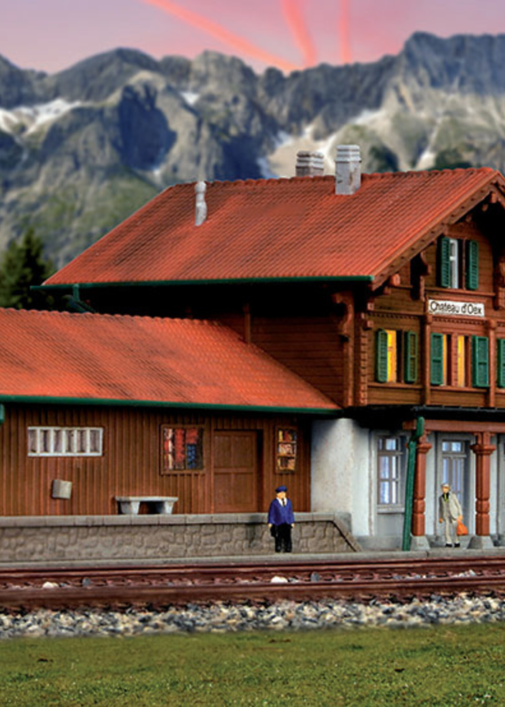 KIBRI 36703 Z BAHNHOF CHATEAU d'OEX