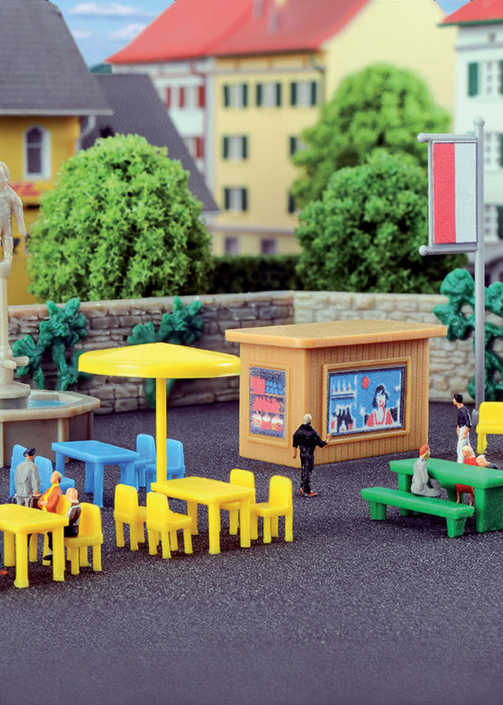 KIBRI KIBRI 36694 Z DEKO-SET AM BRUNNEN