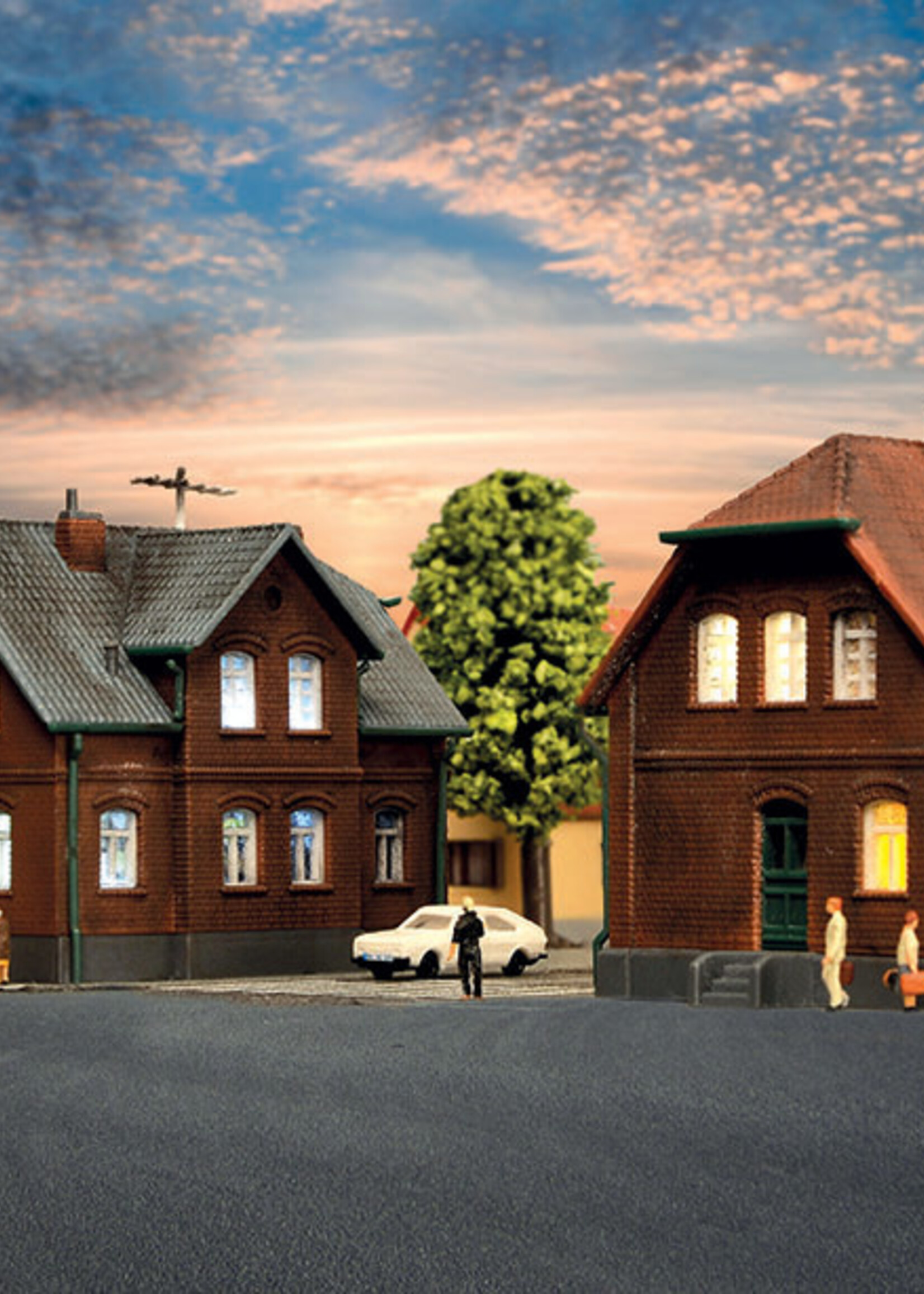 KIBRI 36784 Z WERKSWOHNHAUS+NEBENGEBA