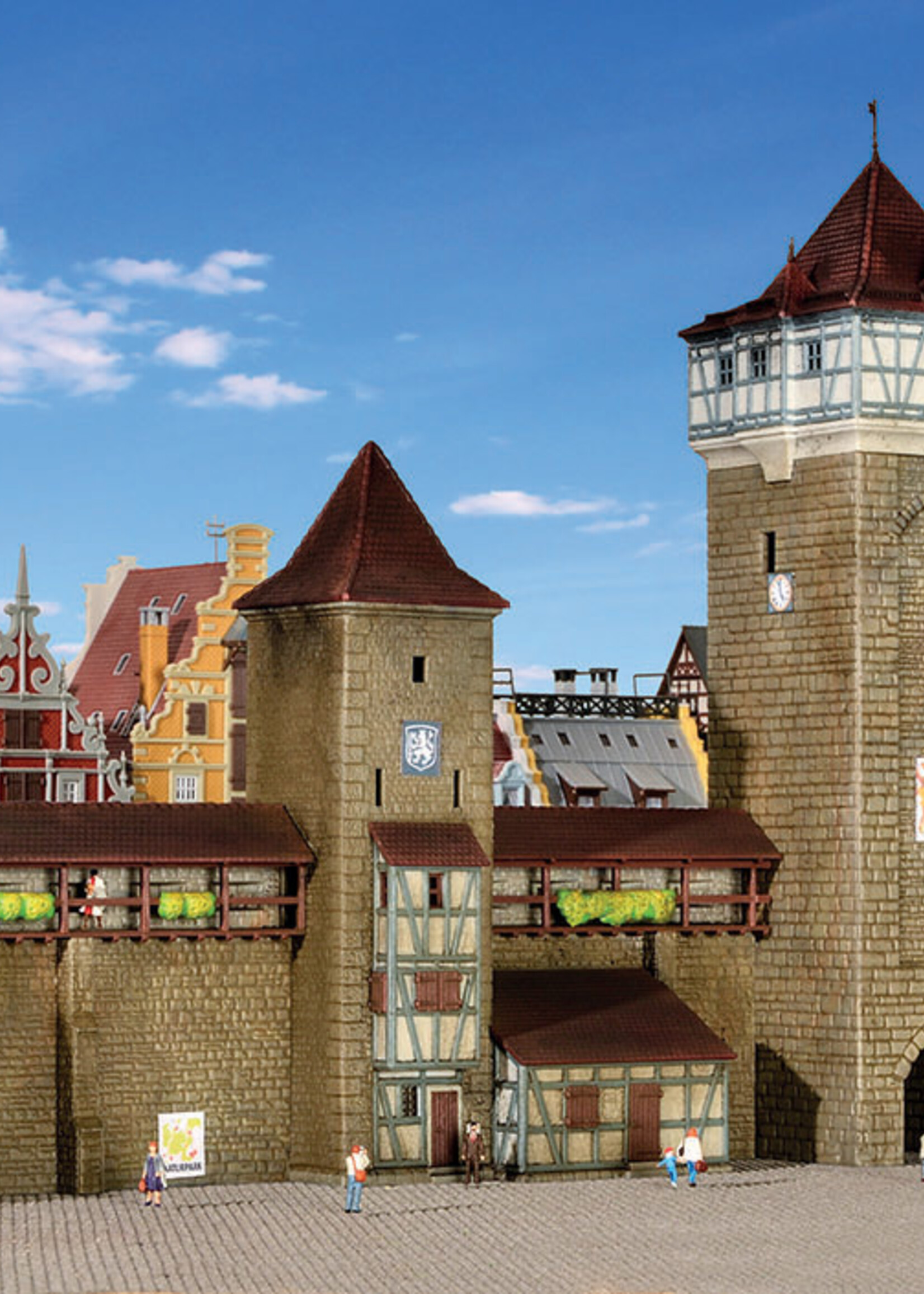 KIBRI 37362 N STADTMAUER+FACHWERKTURM