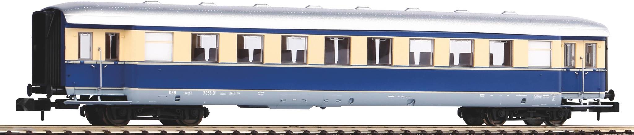 40626 N-Schürzeneilzugwg. Beigeblau ÖBB III