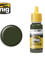 AMMO MIG AMMO MIG 0001 RAL 6003 OLIVE GREEN OPT. 1 JAR 17ML