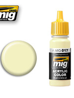 AMMO MIG AMMO MIG 0017 RAL 9001 CREAM WHITE JAR 17ML
