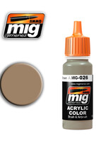 AMMO MIG AMMO MIG 0026 RAL8031 F9 SAND BROWN JAR 17ML