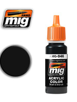 AMMO MIG AMMO MIG 0046 MATT BLACK JAR 17ML