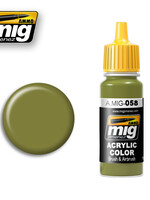 AMMO MIG AMMO MIG 0058 LIGHT GREEN KHAKI JAR 17ML