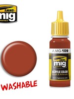 AMMO MIG AMMO MIG 0109 WASHABLE RUST JAR 17ML