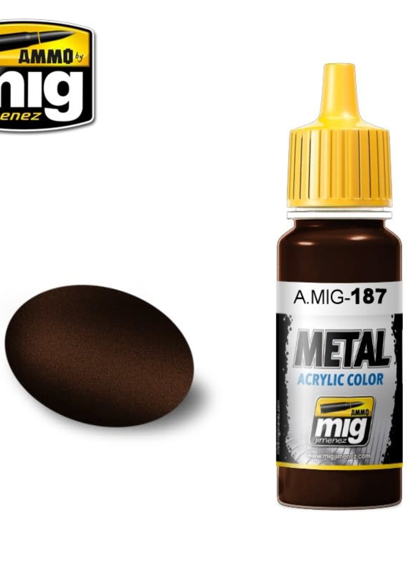 AMMO MIG AMMO MIG 0187 JET EXHAUST BURNT IRON JAR 17ML