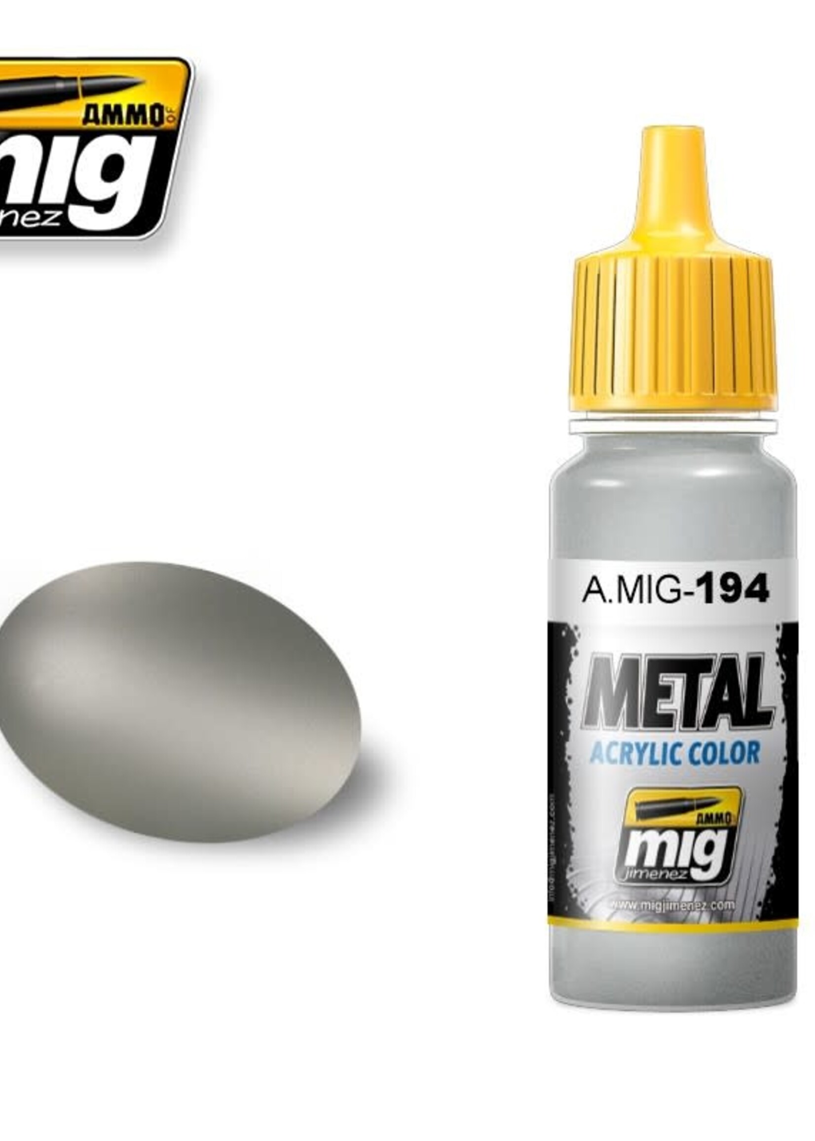 AMMO MIG AMMO MIG 0194 MATT ALUMINUM JAR 17ML