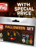 AMMO MIG AMMO MIG 666 HALLOWEEN ACRYLIC COLORS SET 6 ST. 17 ML