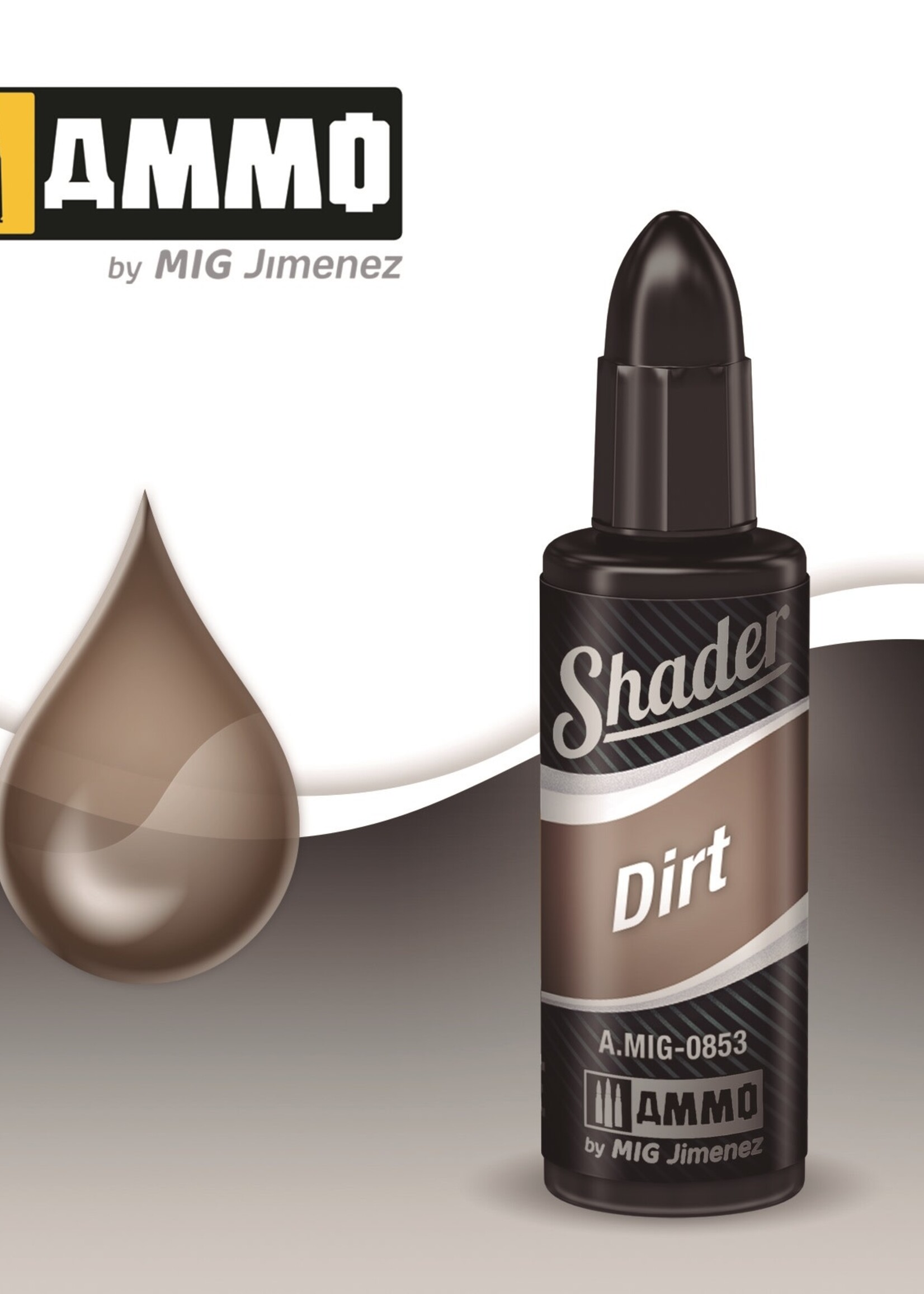 AMMO MIG AMMO MIG 0853 SHADERS DIRT JAR 10ML