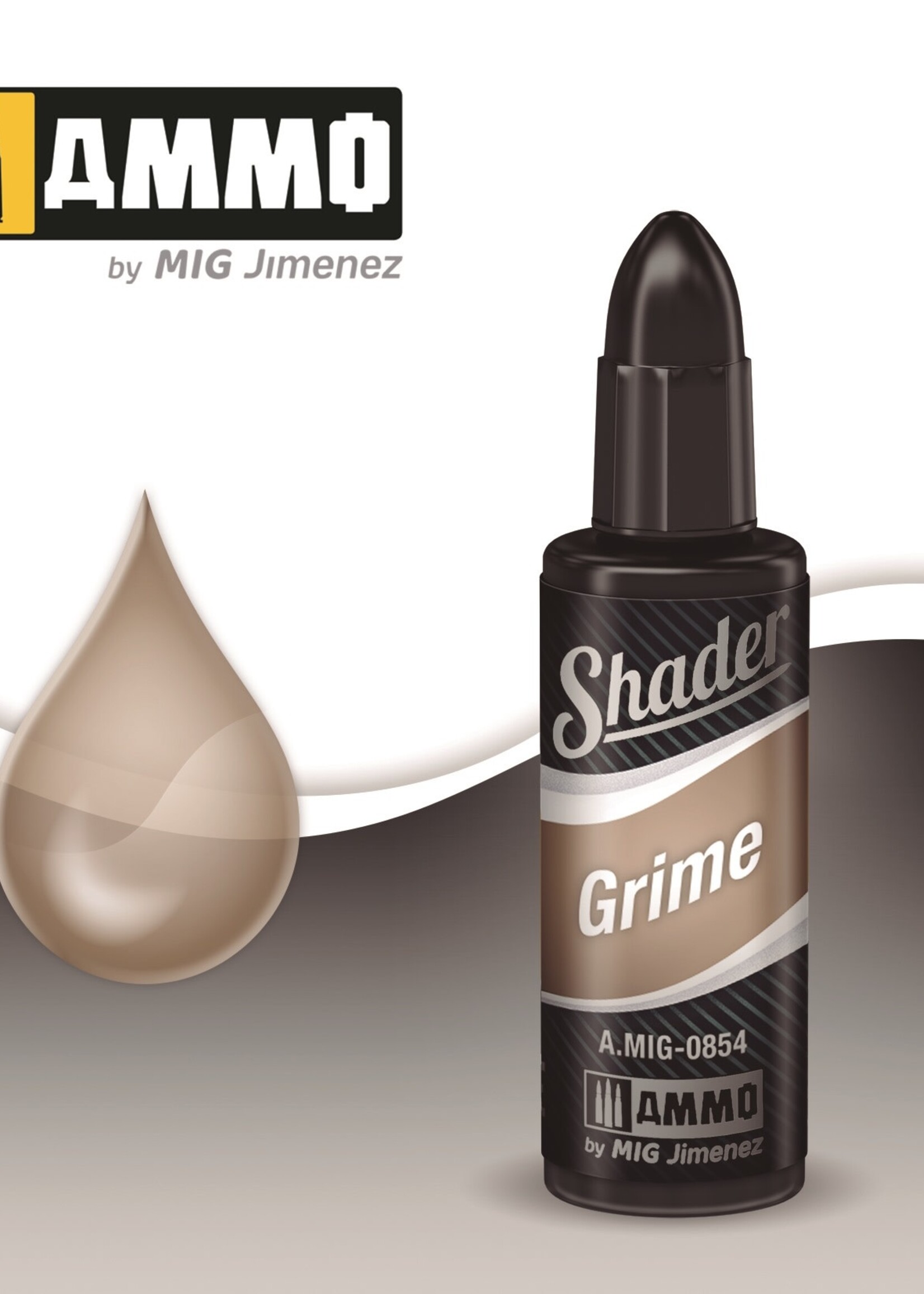 AMMO MIG AMMO MIG 0854 SHADERS GRIME JAR 10ML
