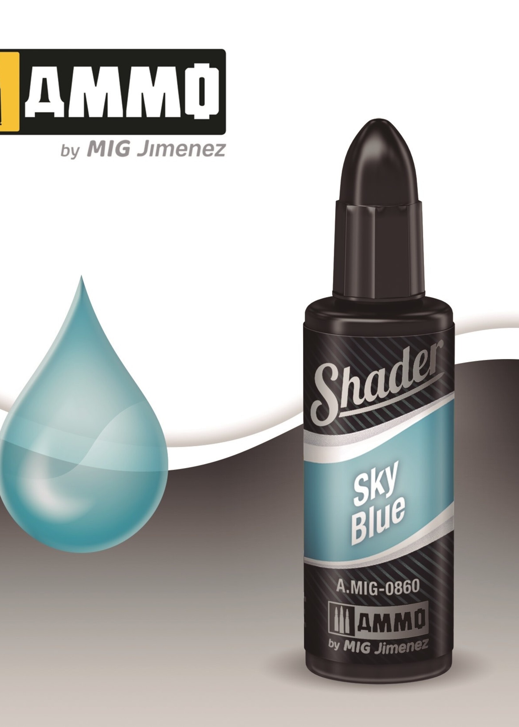 AMMO MIG AMMO MIG 0860 SHADERS SKY BLUE JAR 10ML