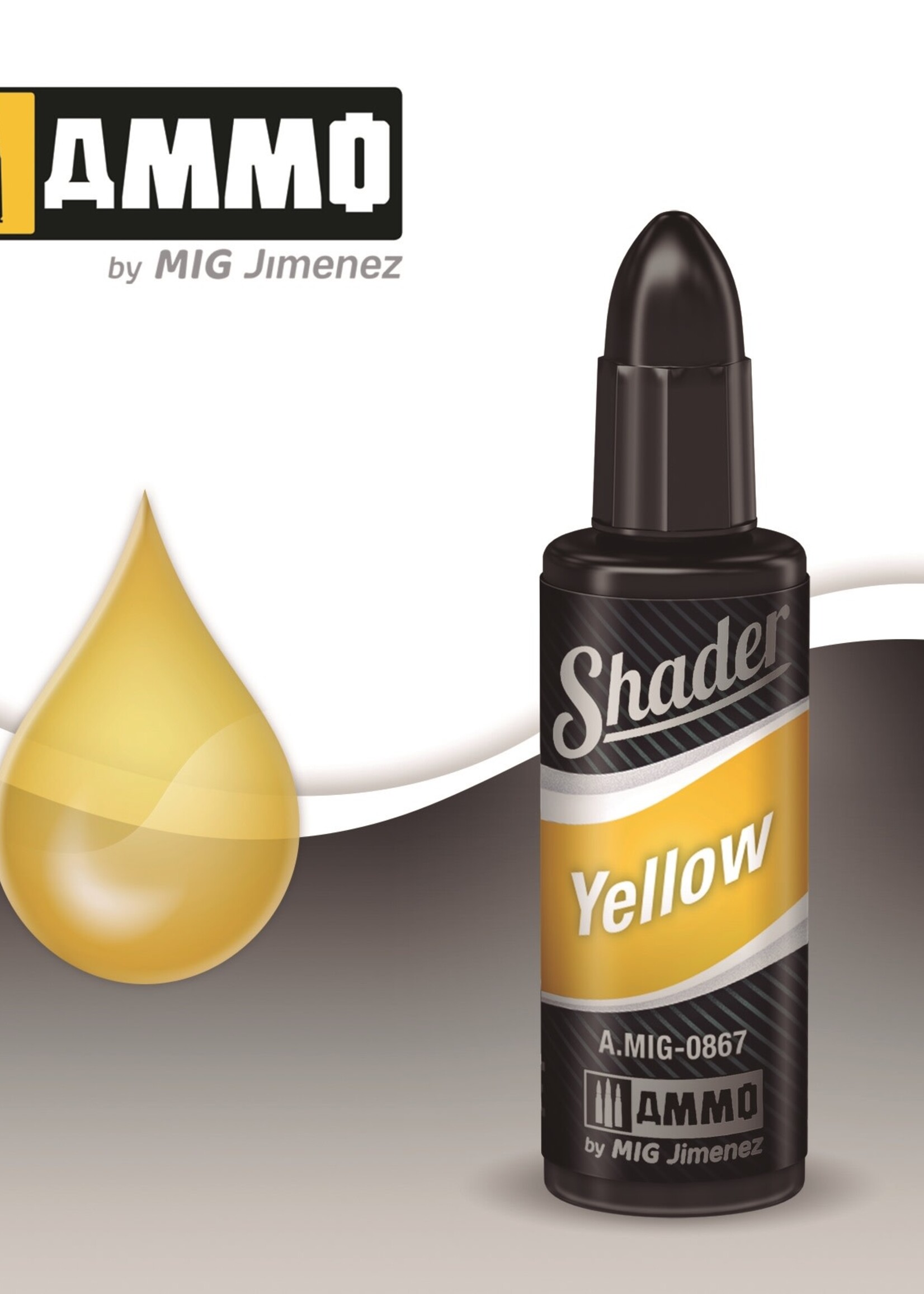 AMMO MIG AMMO MIG 0867 SHADERS YELLOW JAR 10ML