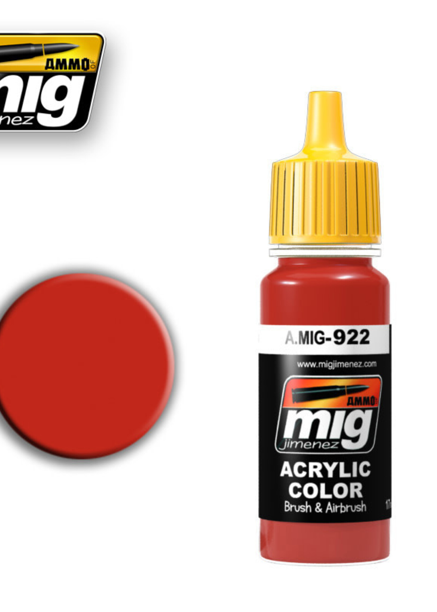 AMMO MIG AMMO MIG 0922 RED PRIMER HIGH LIGHTS JAR 17ML