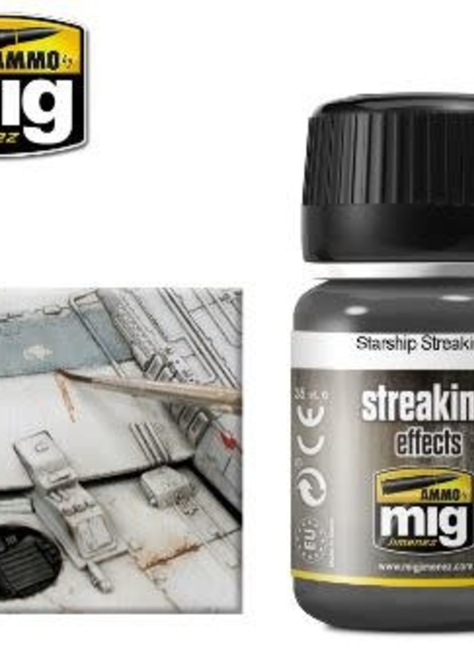 AMMO MIG AMMO MIG 1209 STREAKING GRIME STARSHIP JAR 35 ML
