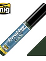 AMMO MIG AMMO MIG 1256 STREAKINGBRUSHER GREEN-GREY GRIME JAR 10 ML