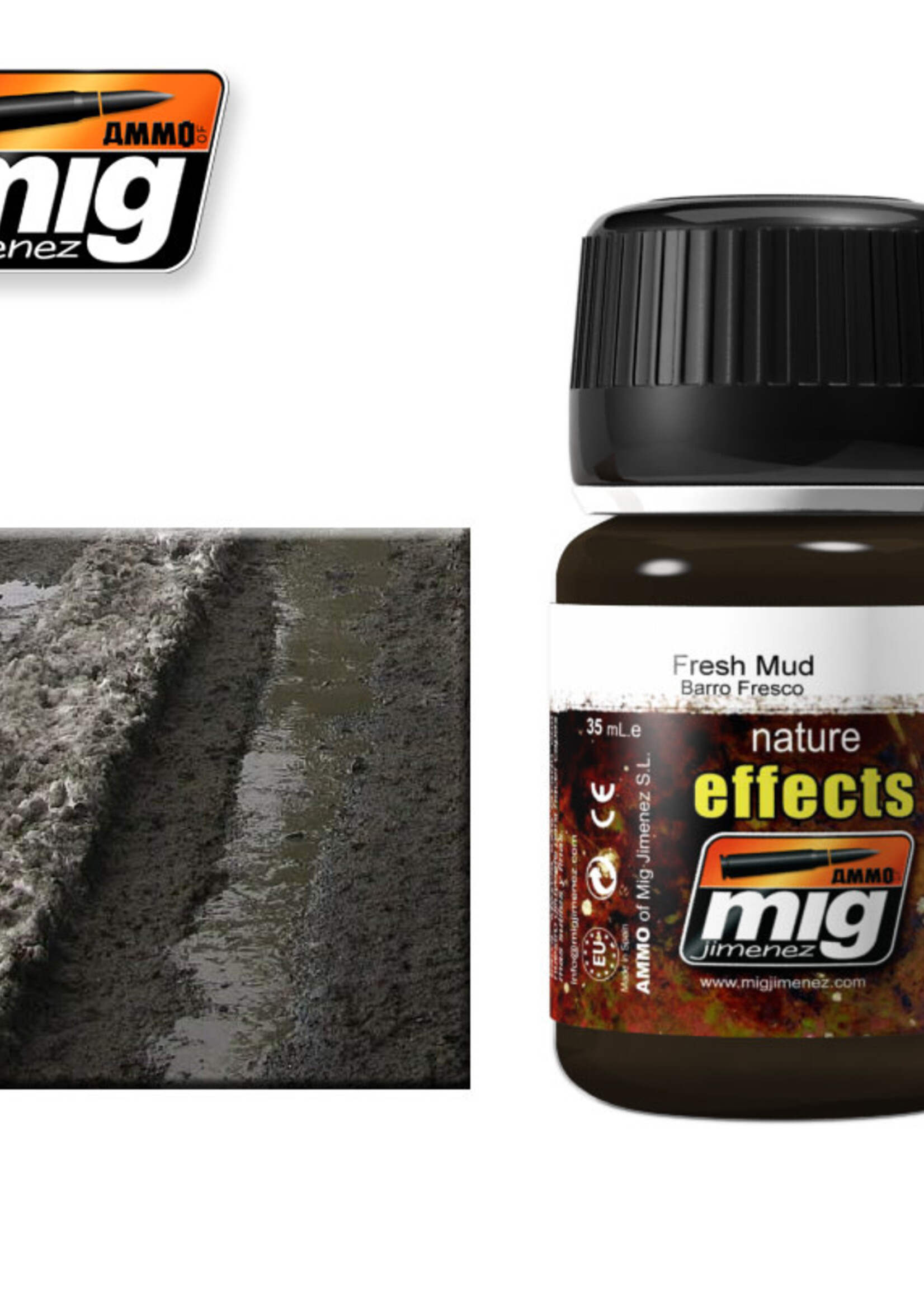 AMMO MIG AMMO MIG 1402 FRESH MUD JAR 35 ML