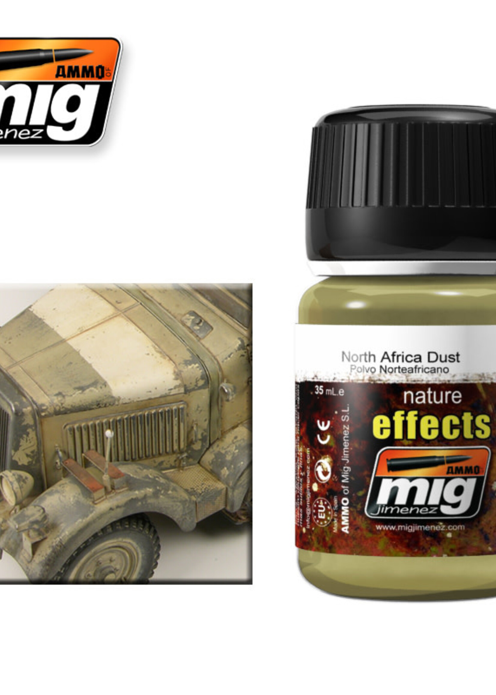 AMMO MIG AMMO MIG 1404 NORTH AFRICA DUST JAR 35 ML