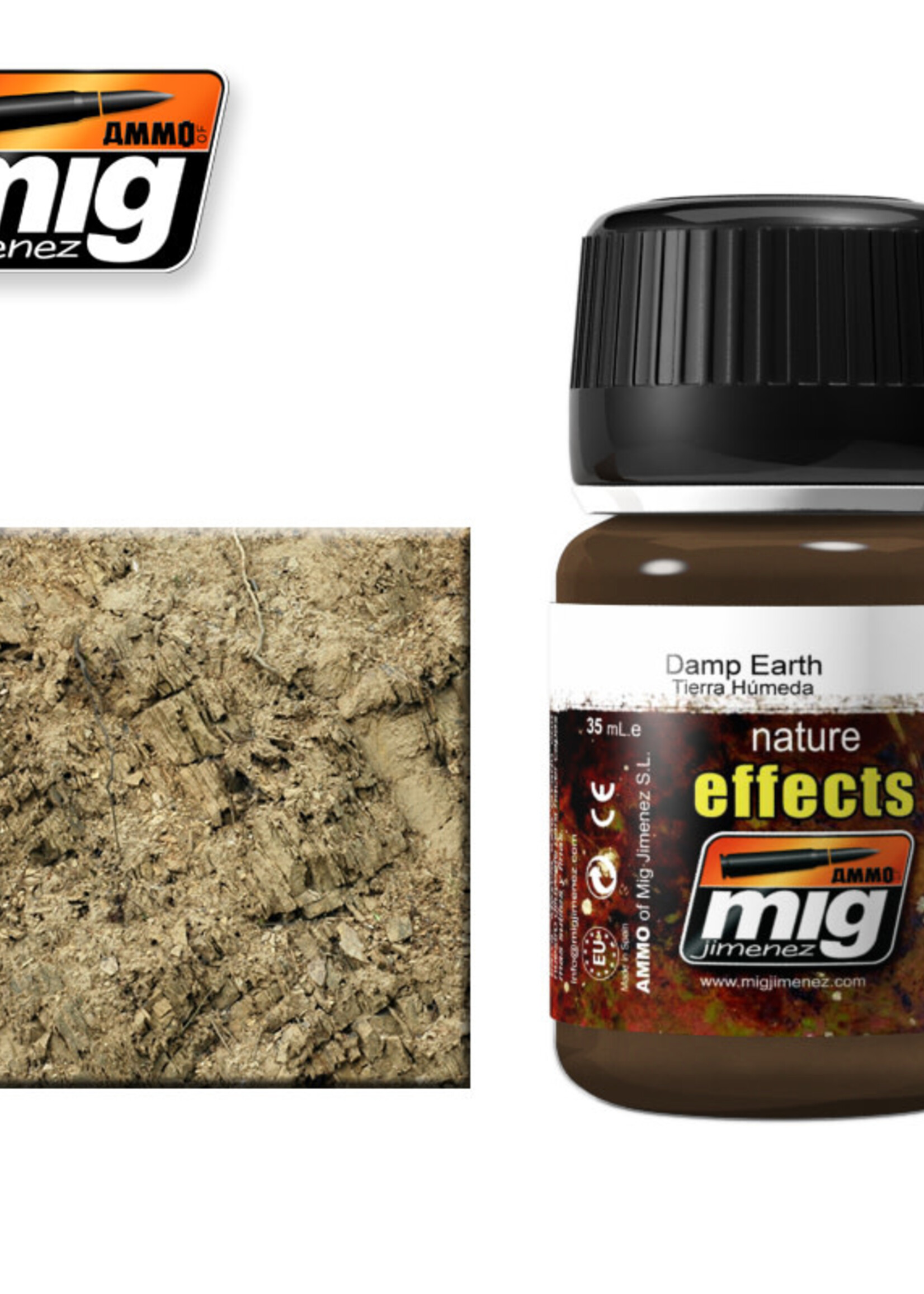 AMMO MIG AMMO MIG 1406 DAMP EARTH JAR 35 ML
