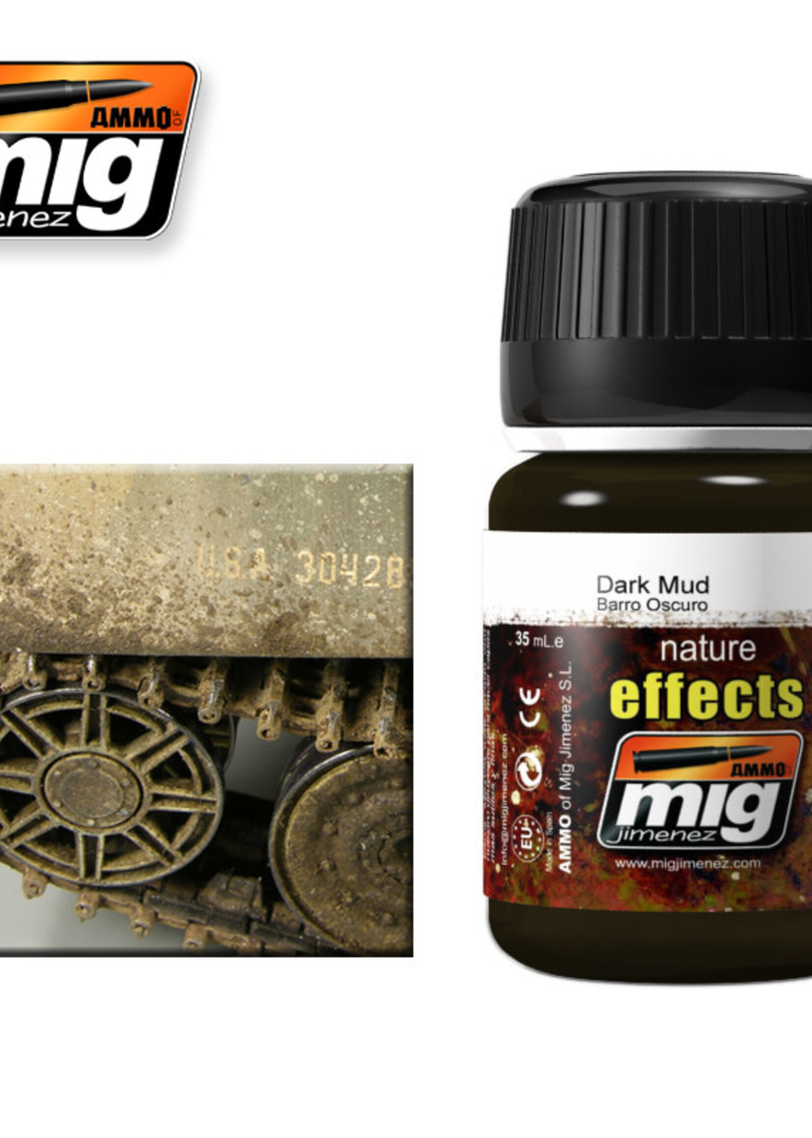AMMO MIG AMMO MIG 1405 DARK MUD JAR 35 ML