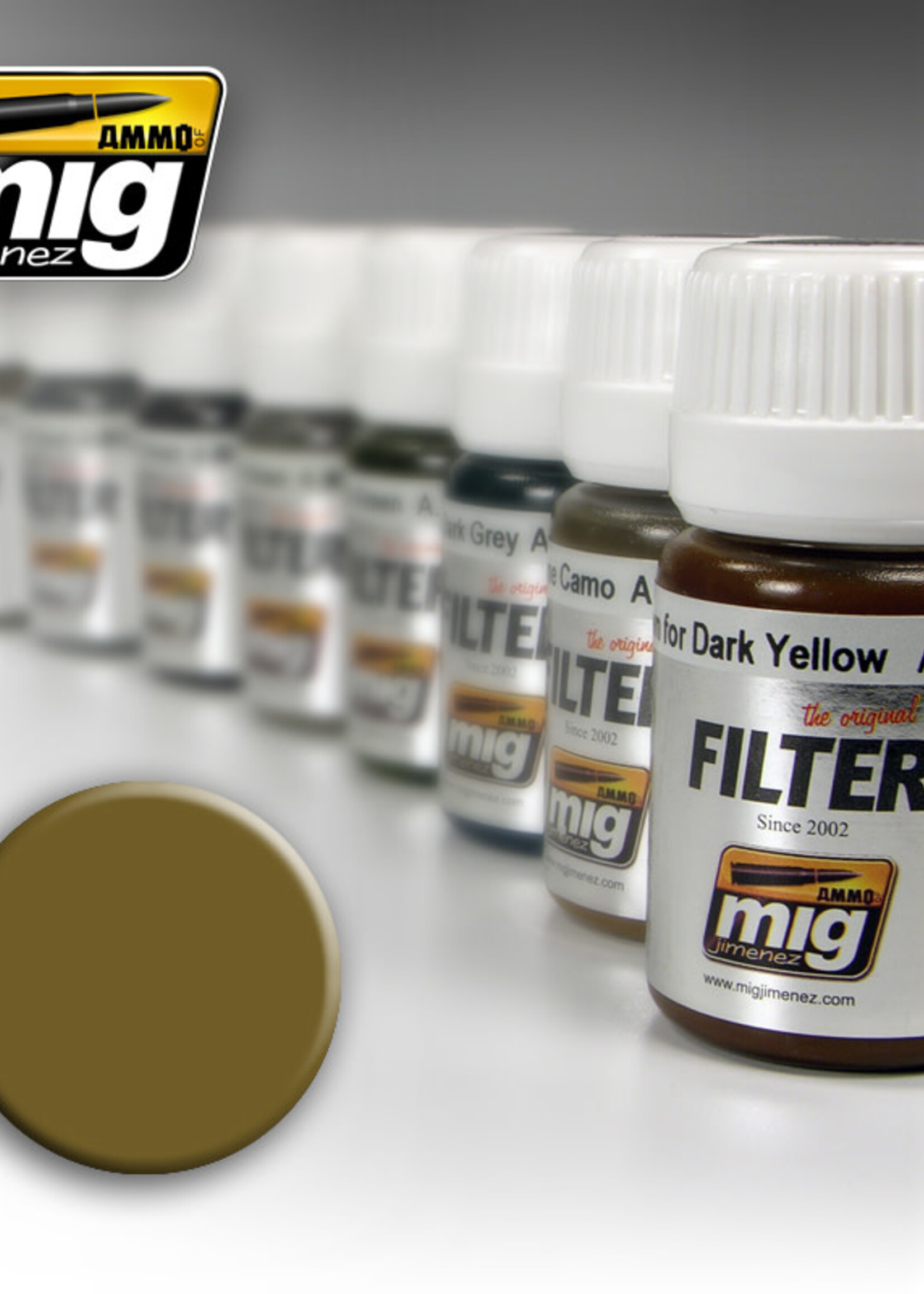 AMMO MIG AMMO MIG 1503 OCHRE FOR LIGHT SAND JAR 35 ML