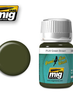 AMMO MIG AMMO MIG 1612 PANEL LINE WASH GREEN BROWN JAR 35 ML