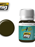 AMMO MIG AMMO MIG 1614 PANEL LINE WASH NEUTRAL BROWN JAR 35 ML