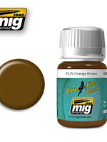 AMMO MIG AMMO MIG 1616 PANEL LINE WASH ORANGE BROWN JAR 35 ML