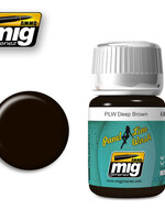 AMMO MIG AMMO MIG 1618 PANEL LINE WASH DEEP BROWN JAR 35 ML