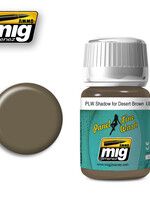 AMMO MIG AMMO MIG 1621 PANEL LINE WASH SHADOW FOR DESERT BROWN JAR 35 ML