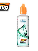 AMMO MIG AMMO MIG 2000 ACRYLIC THINNER 60 ML JAR 60 ML