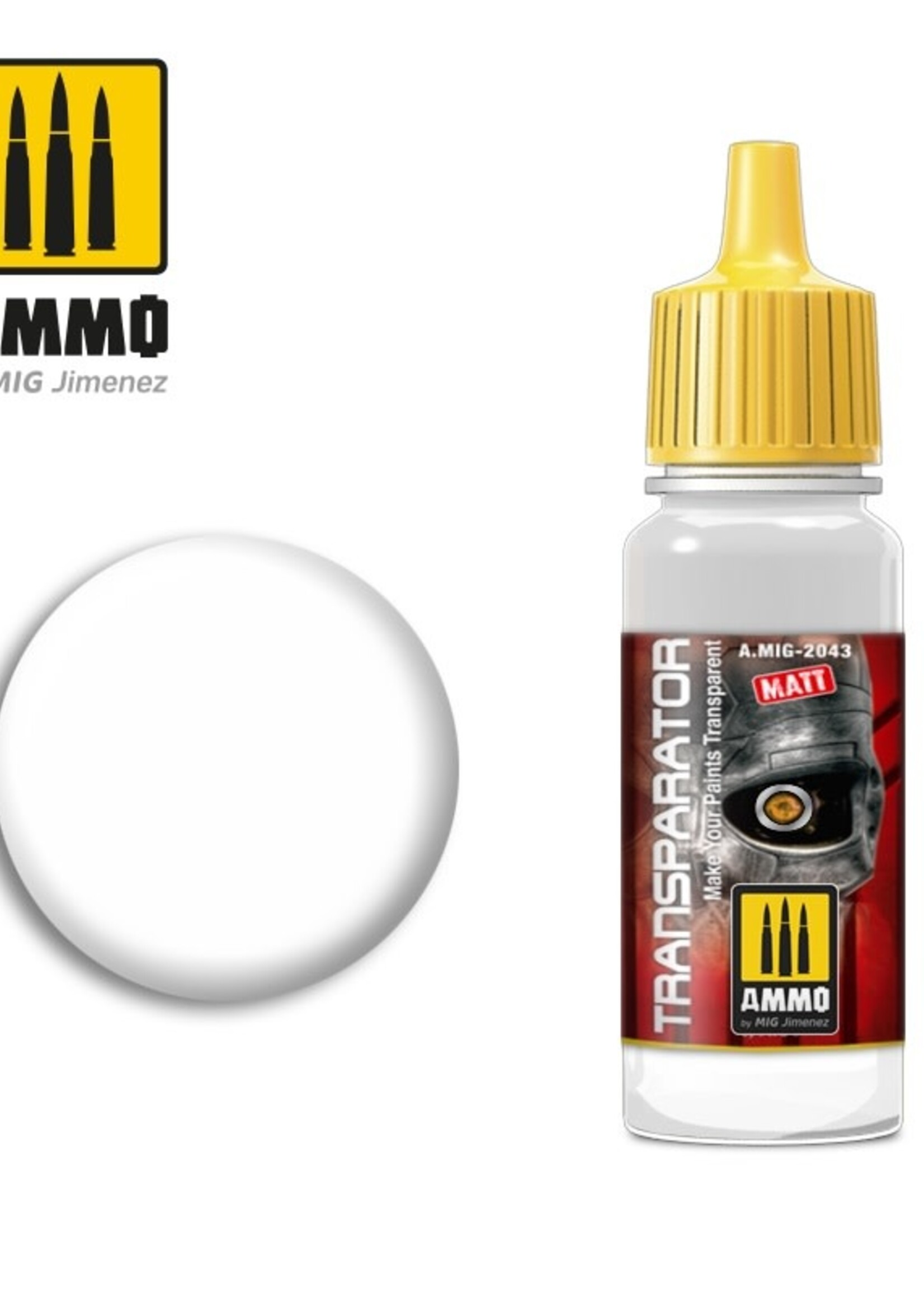 AMMO MIG AMMO MIG 2043 TRANSPARATOR MATT JAR 60 ML