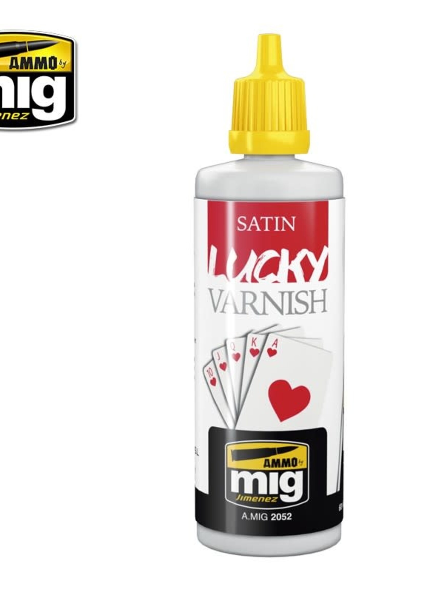 AMMO MIG AMMO MIG 2052 LUCKY VARNISH - SATIN JAR 60 ML