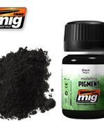 AMMO MIG AMMO MIG 3001 SUPERFINE PIGMENT BLACK JAR 35 ML
