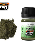 AMMO MIG AMMO MIG 3019 SUPERFINE PIGMENT ARMY GREEN JAR 35 ML