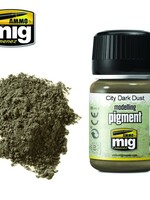 AMMO MIG AMMO MIG 3028 SUPERFINE PIGMENT CITY DARK DUST JAR 35 ML