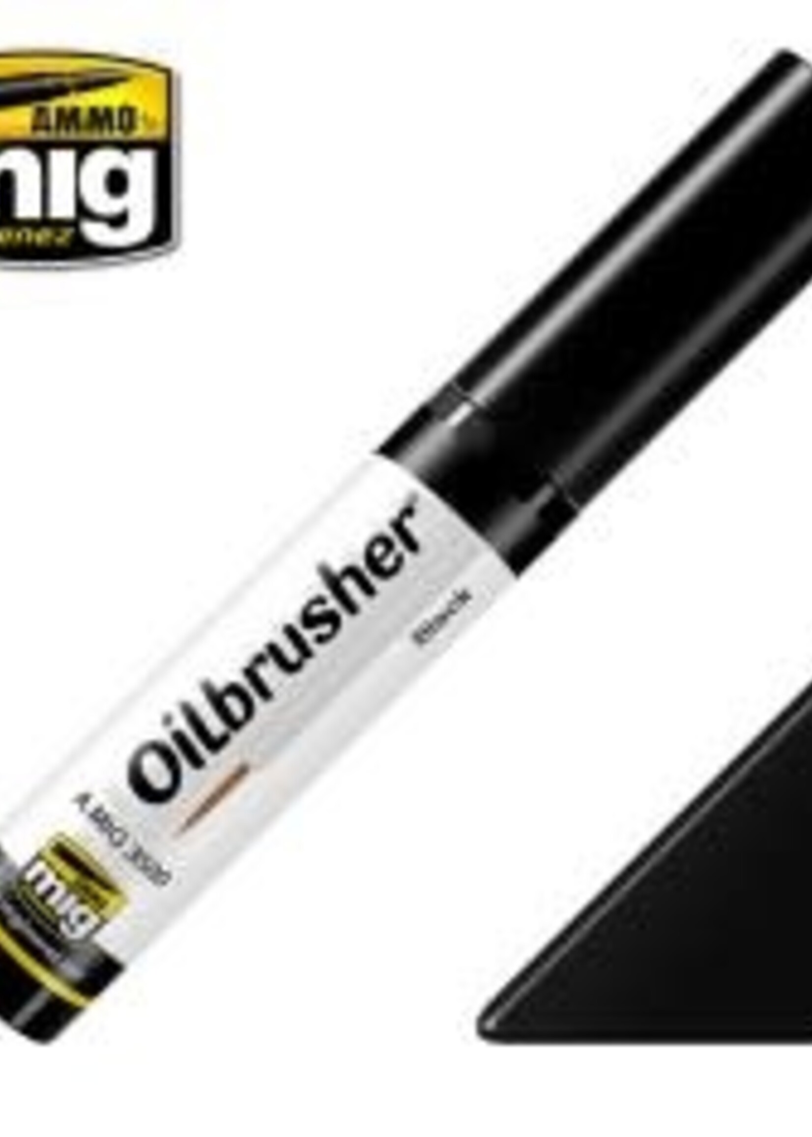 AMMO MIG AMMO MIG 3500 OILBRUSHERS BLACK JAR 10 ML