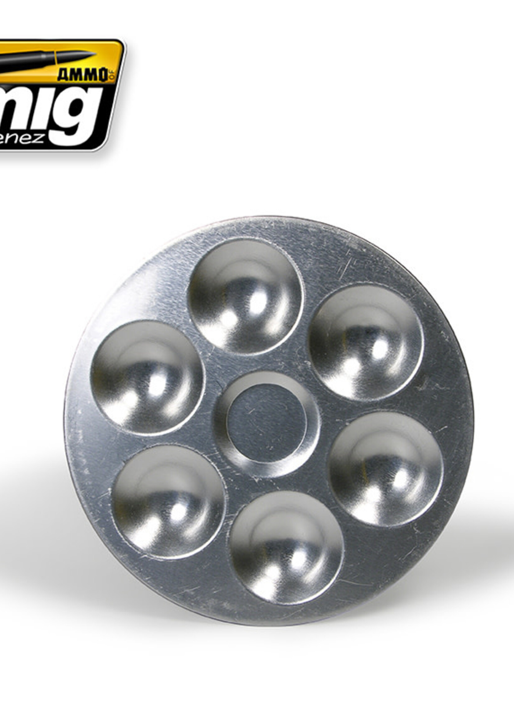 AMMO MIG AMMO MIG 8008 ALUMINIUM PALLET 6 WELLS